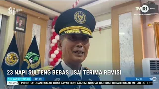STHI - 23 CENTRAL SULAWESI INMATES RELEASED AFTER RECEIVING REMISSIONS