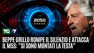 Beppe Grillo breaks his silence and attacks the M5S: "They've let it go to their heads"
