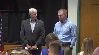 Officer Kyle Newman honored after line-of-duty shooting