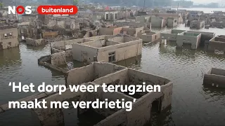 Former village revealed by drought: 'Now just a few walls damaged by the water'