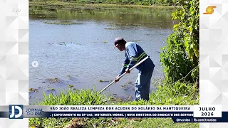 SÃO JOÃO REALIZA LIMPEZA DOS AÇUDES DO SOLÁRIO DA MANTIQUEIRA