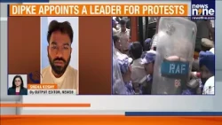 CJP PROTESTS: DIPKE HANDS OVER PROTEST BATON TO AJINKYA SHINDE