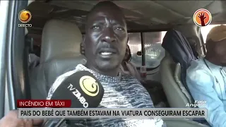 3-month-old baby dies in taxi fire