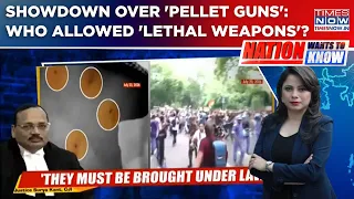 Showdown Over 'Pellet Guns': Will The Delhi Police Answer? Who Allowed 'Lethal Weapons'? WATCH NWTK