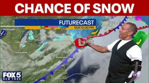 Chance of snow for Sunday: See latest forecast