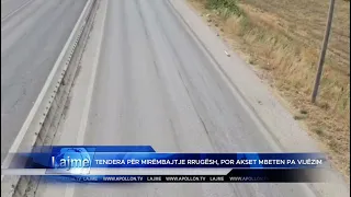 Tendera pa fund për mirëmbajtje rrugësh, por akset mbeten pa vijëzim