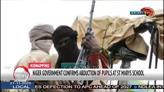 NIGER GOVERNMENT C0NFIRMS ABDUCTION OF PUPILS AT ST MARYS SCHOOL