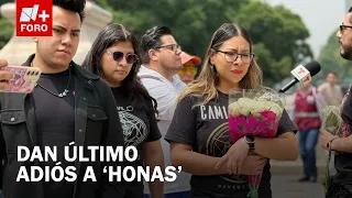 Fans de Camilo Séptimo Despiden a Jonathan Meléndez en el Ángel de la Independencia