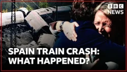 Inside the Spain train crash, the aftermath and the demand for answers | BBC News