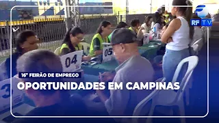ON AIR - 16th Campinas job fair draws crowds to Estação Cultura this Friday