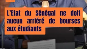 Ministre Daouda Ngom : « L’État ne doit aucun arriéré de bourses aux étudiants...