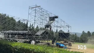 Padula Certosa Village Preparations July 27