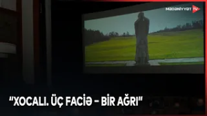 Nizami Kino Mərkəzində “Xocalı. Üç faciə – bir ağrı” sənədli filminin təqdimatı keçirilib