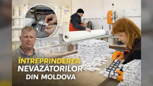 Hârtie și clești de rufe, produse de nevăzători: "Nu avem vânzări, stăm cu depozitele pline"