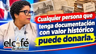 Cruz dijo que cualquier persona que tenga documentos de valor histórico puede donarlo. #diario55