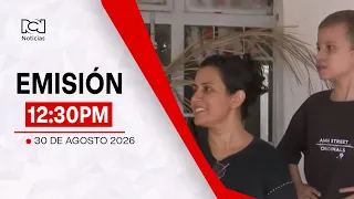Noticias RCN Broadcast 12:30 PM / Sunday, August 30, 2026
