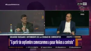 Charlamos con Eduardo Tassano, intendente de capital