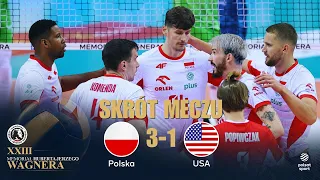 POLSKA - USA  | MEMORIAŁ HUBERTA JERZEGO WAGNERA I SKRÓT MECZU