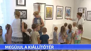 Megújul a kiállítótér
