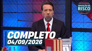 Operação de Risco: Tráfico em cemitério, sequestrador é preso e mais (04/09/26) | Completo