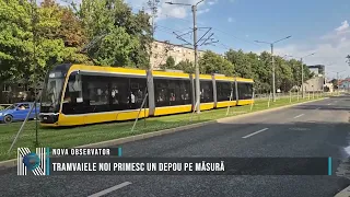 New trams get a depot to match