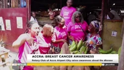 ACCRA: BREAST CANCER AWARENESS  ROTARY CLUB OF ACCRA AIRPORT CITY RAISES AWARENESS ABOUT THE DISEASE