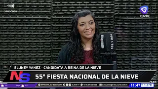 55th National Snow Festival: The candidates visited the Radio Seis studio