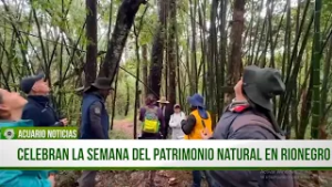 Celebran la Semana del Patrimonio Natural en Rionegro