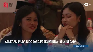 JAMBI TODAY | Young Generation Encouraged to Strengthen National Defense Values #TVRIJambi #Natio...