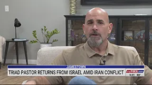Triad pastor returns from Israel amid Iran conflict