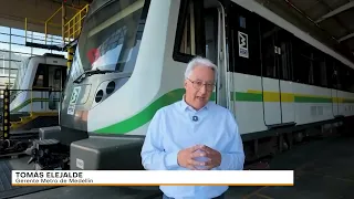 The car body for the new Medellín Metro trains has arrived in Colombia
