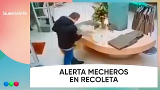 COMERCIANTES de RECOLETA en ALERTA por la presencia de MECHEROS #BuenTelefe