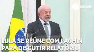 Lula se reúne com Edson Fachin para discutir relatório