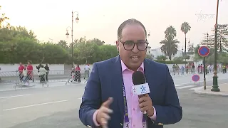 Reporting from outside Prince Moulay Hassan Stadium in Rabat, Ahmed Haban shares the atmosphere b...