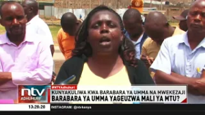 Wakaazi wa Mlolongo walalamika baada ya barabara ya umma kunyakuliwa na mwekezaji