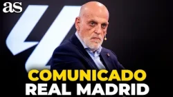 OFFICIAL STATEMENT from REAL MADRID demanding the IMMEDIATE RESIGNATION of JAVIER TEBAS