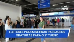 Voters can now claim free tickets for the 2nd round of elections | Meio Norte
