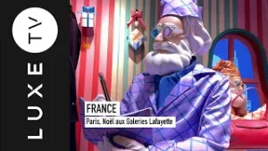 Paris, Noël aux Galeries Lafayette