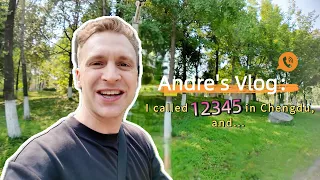 Andre's vlog: I called 12345 in Chengdu, and... #MyCityMySay