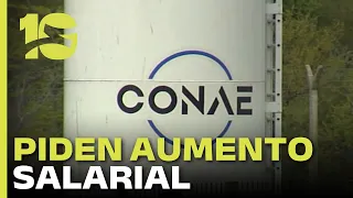 CONAE employees demand a salary increase