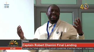 RENAC || Captain Robert Dlamini Final Landing
