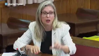 Surreal speech by the socialist senator before Gertru: "You're only here out of envy"
