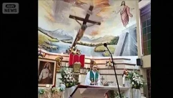 巨大十字架が落下 ミサ中の神父が死亡　事故の様子がライブ配信に(2026年10月20日)