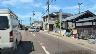 【大雨から一夜】坂井市丸岡町の状況　2026年8月31日午前10時頃撮影