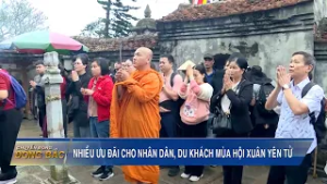 Nhiều ưu đãi cho nhân dân, du khách mùa Hội Xuân Yên Tử