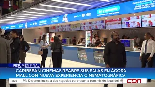 Las Sociales | Caribbean Cinemas reabre sus salas en Ágora Mall