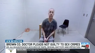 Brown County doctor pleads not guilty to sex crimes against patients