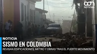 Strong earthquake shakes Colombia: authorities inspect buildings and construction sites