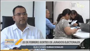 TED Santa Cruz sorteará este viernes a más de 53.000 jurados electorales