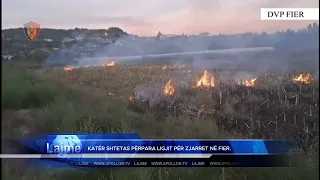 Katër shtetas përpara ligjit për zjarret në Fier